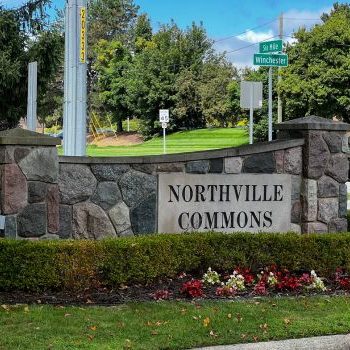 Northville Commons Subdivison Signage in Northville Michigan
